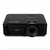 Proyector Acer X1128H DLP con diseño negro y lente frontal, ideal para presentaciones y cine en casa.