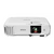 Proyector Epson Powerlite 118 de color blanco, modelo 3LCD con 3800 lúmenes y conectividad HDMI.