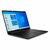 Portátil HP 15-GW0501LA de 15.6" con pantalla de Windows 10, teclado y puertos laterales.