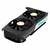 Tarjeta de video Zotac AMP NVIDIA GeForce RTX 4060Ti con dos ventiladores y diseño moderno, 16GB GDDR6 RGB.