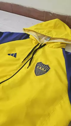 CAMPERA ROMPEVIENTOS BOCA AMARILLA - Mododeportivo