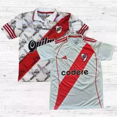 PACK x2 RIVER CAMISETA TITULAR + RETRO - comprar online