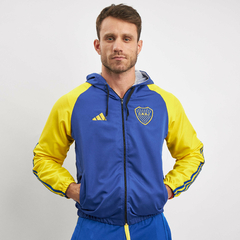 CAMPERA ROMPEVIENTOS BOCA AZUL