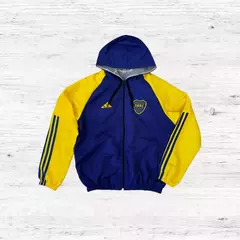 CAMPERA ROMPEVIENTOS BOCA AZUL en internet