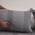 Funda de almohadon 50 x 70 cm Posto Blanco Net Gris - tienda online