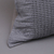 Funda de almohadon 50 x 70 cm Posto Blanco Net Gris en internet