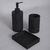 Kit de baño Nankin Negro - comprar online