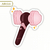 Adesivo Lightstick Black Pink