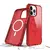 Capa iPhone 15 Pro Max com MagSafe - Safetee Flow Ruby