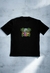 Camiseta Oversized Surf Aliens - Preto