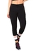 Calça Branco e Chocolate Legging Fitness Preto Com Detalhes | REF: LC46 - comprar online