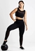 Feminino Preto Transparencia Conjunto Fitness | REF: LX158