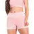 Short Saia Corrida Liso Rose REF: LX230