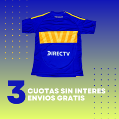 CAMISETA BOCA JUNIORS en internet