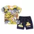 Conjunto Infantil de Verão Camiseta e Shorts para os Pequenos Aventureiros - comprar online