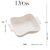 Imagem do Bowl de Porcelana Butterfly Branco 15,5x12x4cm