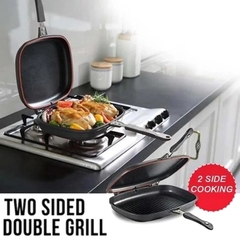 Sarten Antihederente Doble Parrilla (32-36-40) cm - tienda online