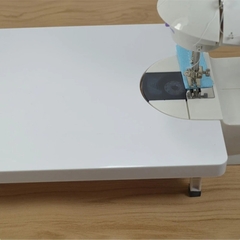 Maquina de coser mini con tabla de extensión en internet