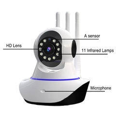 Imagen de Cámara Seguridad IP 3 Antenas 360°