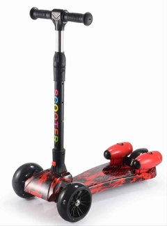 Monopatin Scooter Con Humo Bluetooth Musica Y Luces Original