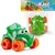 Carrinho Dinossauro Soft Kart Dino Baby Vinil Verde