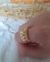 Anillo Gold Chuncky