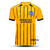 camisa-reserva-away-fora-número-ii-2-dois-brighton-hove-albion-2024-2025-24-25-nike-amarelo-linhas-verticais-azuis-gola-redonda-punhos-azuis-1