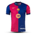 camisa-barcelona-número-i-home-casa-2024-2025-24-25-design-meio-a-meio-azul-marinho-bordo-vermelho-mangas-alternadas-escudo-tradicional-centralizado-logo-nike-e-spotify-dourado-1