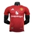 camisa-titular-home-casa-número-i-1-um-manchester-united-2024-25-24-25-adidas-vermelho-homenagem-busby-babes-luzes-old-trafford-escudo-tradicional-logo-adidas-branco-modelo-jogador