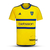 camisa-boca-juniors-número-ii-away-fora-2023-2024-23-24-amarela-amarelo-duas-faixas-horizontais-azul-escuro-gola-redonda-azul-escuro-3-listras-adidas-azuis-escudo-tradicional-logo-adidas-azul-xeneize-azul-nuca-1