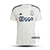 camisa-reserva-away-fora-número-ii-ajax-2023-2024-23-24-adidas-branca-branco-padrao-grafico-ondas-turquesa-rosa-detalhes-azul-marinho-gola-v-1