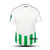 camisa-real-betis-número-i-home-casa-2023-2024-23-24-listrado-branca-branco-verde-diamantes-gola-v-branca-mangas-atras-branco-escudo-tradicional-logo-hummel-branco-patrocinio-preto-2