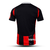 camisa-reserva-fora-número-ii-2-dois-fulham-fc-2024-2025-24-25-adidas-preto-vermelho-listras-verticais-gola-v-contra-omnibus-listras-adidas-mangas-pretas-escudo-clube-logotipos-patrocinio-sbotop-tradicional-3