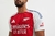 camisa-titular-home-casa-número-i-um-1-arsenal-2024-2025-adidas-vermelho-branco-canhao-retorno-histórico-azul-marinho-simbolo-iconico-emirates-visit-rwanda-premier-league-champions-league-4