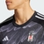 camisa-besiktas-2023-2024-23-24-adidas-reserva-away-fora-número-ii-preta-preto-penas-águia-grafico-gola-v-mangas-pretas-três-listras-cinza-claro-süperlig-uefa-conference-league-6