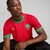 camisa-titular-casa-home-número-i-marrocos-2024-25-24-25-puma-uniforme-selecao-marroquina-vermelha-grafismo-zellij-estrela-bandeira-tradicao-modernidade-verde-gola-punhos-laterais-logo-puma-dourado-escudo-oficial-futebol-4