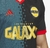 camisa-la-galaxy-número-iii-thrid-terceira-2024-2025-24-25-design-meio-a-meio-preto-verde-escuro-detalhes-vermelhos-gola-punhos-3-listras-adidas-vermelha-logo-adidas-vermelho-vibrante-nome-LA-galaxy-no-patrocinio-6