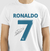 Camiseta CR7 RM autógrafo