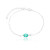 Pulseira Veneziana com Cristal oval - comprar online