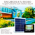 Reflector Led 10w C/ Panel Solar-control Luz Blanca Exterior