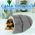 Cama para Mascota Perro y Gato Talla M 46cm x 56cm x 30cm - comprar en línea