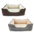 Cama Rectangular Lavable para Perros, Cálida y Cómoda, -Para Perros Medianos y Grandes - Comprayhelp