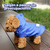 Chaqueta impermeable para perro con cierre y tiras ajustables