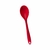 Colher De Silicone Cor: Vermelho