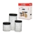 Kit Potes de Vidro Fontana 3 Peças - 1,7L, 1,2L e 800ml Hauskraft