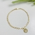 Pulseira Groumet Laminada Ouro18k/750