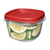 Set X 3 Contenedores Rubbermaid Easy Find Lids 473 Ml Usa T