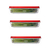 Set X 3 Contenedores Rubbermaid Easy Find Lids 1,3 Lts Usa T