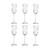 Set X 6 Copa Champagne Fiore 195 Ml Vidrio Nadir Espumante - comprar online