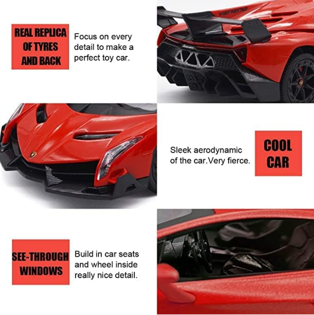Carro de control remoto lamborghini veneno deals
